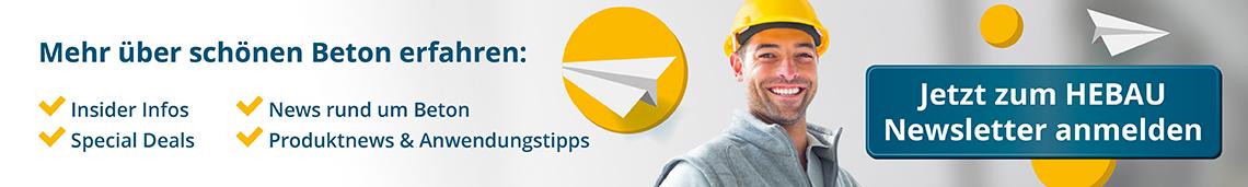 HEBAU - Newsletteranmeldung